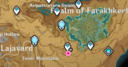 Genshin - Amrita Pool Location