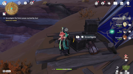 Genshin - Investigate the Fatui Camps Step 2