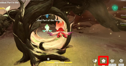 Genshin - Fravashi Tree - Use Skill to awaken the residual pari