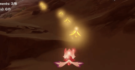 Genshin - collecting Plumes of Purifying Light with Sorush