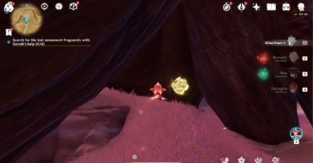 Genshin - Lost Monument Fragment 1 Overworld