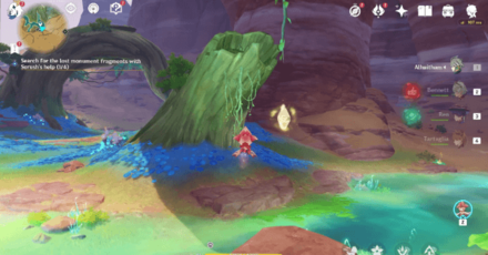 Genshin - Lost Monument Fragment 2 Overworld