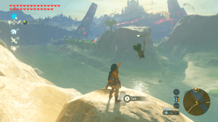 Botw - Ridgeland Korok 61 Overworld View