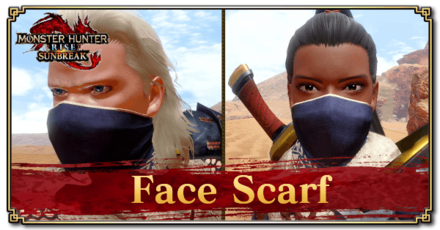 MH Rise Sunbreak - Face Scarf