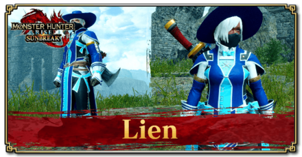 MH Rise Sunbreak - Lien Layered Armor