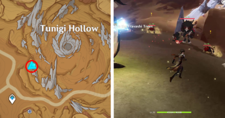 Genshin - Fravashi Tree 3 - Tunigi Hollow