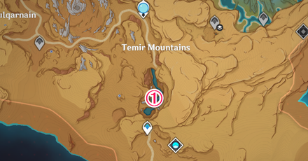 Genshin - Girdle of the Sands Fishing Location