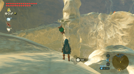 Botw - Akkala Korok 45 Overworld View