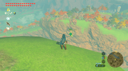 Botw - Akkala Korok 53 Overworld View