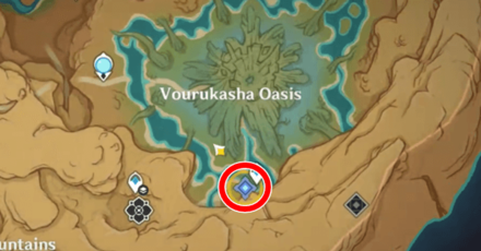 Genshin - The Hymn of Tir Yazad - Go to Vourukasha Oasis