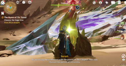 Genshin - The Hymn of Tir Yazad - Purify the Huge Trees - 1