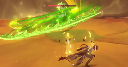 Genshin - Consecrated Fanged Beast Tail Swipe