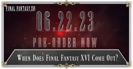 Final Fantasy XVI (FF16) - Release Date Banner