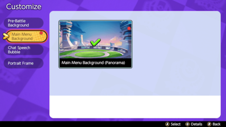 Pokemon UNITE - Customize Menu Background