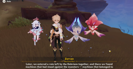 Genshin - The Hymn of Tir Yazad - Talk to Zurvan