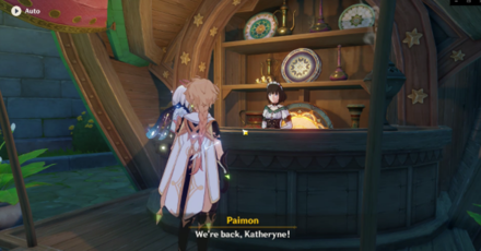 Genshin - The Hymn of Tir Yazad - Talk to Katheryne