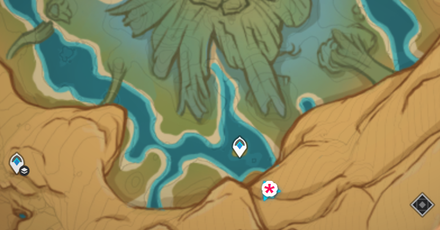 Genshin - Radiant Spincrystal 95 Map
