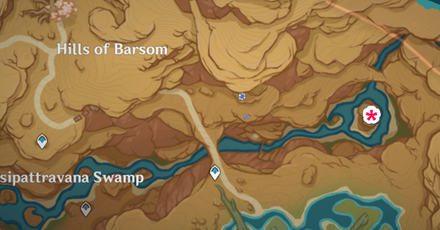 Genshin - Radiant Spincrystal 96 Map