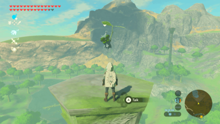 Botw - Lake Korok 31 Overworld View