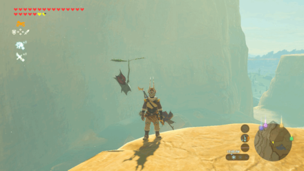 Botw - Lake Korok 85 Overworld View