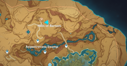 Genshin Impact - Overworld Kory Drum 4 Map