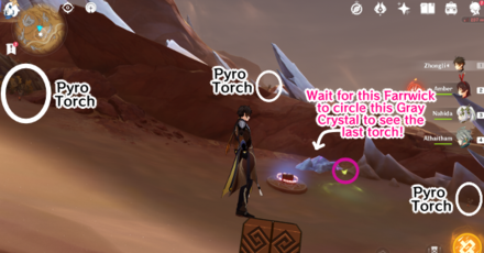 Genshin - Farwick Location 2 Puzzle Guide