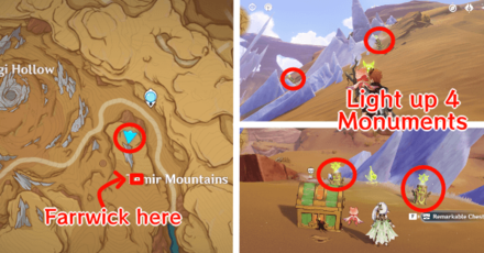 Genshin - 3.6 Desert Remarkable Chest - Athel Wood Compact Desk