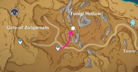 Genshin - Farwick Location 4 Step 1