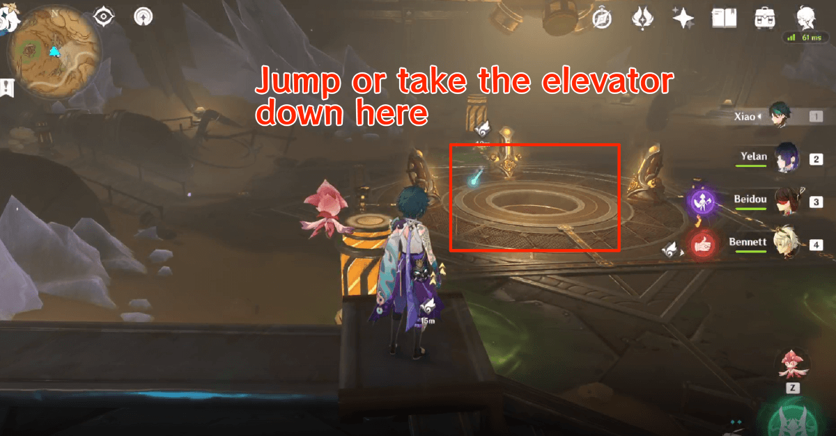 Genshin - Elevator in Hangeh Afrasiyab