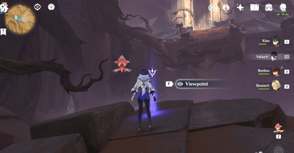 Genshin - Gate of Everlasting Mourning Viewpoint