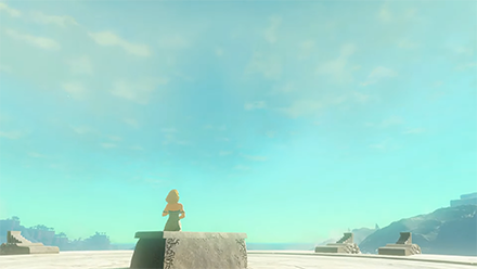 TOTK - Zelda calling out to Link