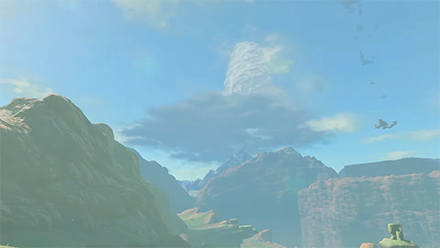 TOTK - Large Tornado in the Sky