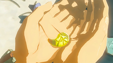 TOTK - Zelda collecting the Tears of the Kingdom