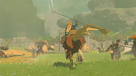 TOTK - Epona, Bokoblins, Moblins, New Zonai Spear Weapon