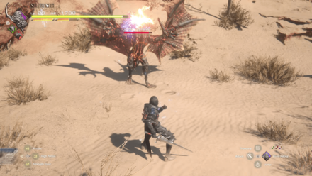 FF16 - Fighting an Enemy