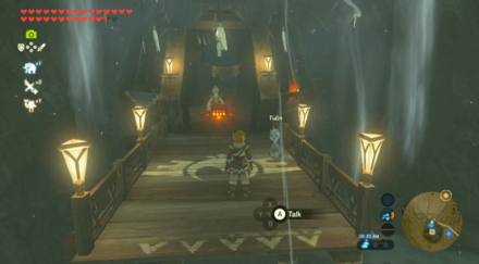 Zelda TOTK - Tulin and Teba at the Flight Range