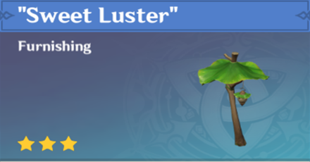 Genshin Impact - How to Get Sweet Luster Furnishing