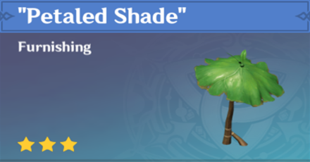 Genshin Impact - How to Get Petaled Shade Furnishing
