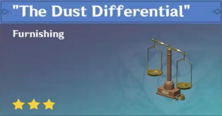 Genshin Impact - How to Get The Dust Differential Furnishing