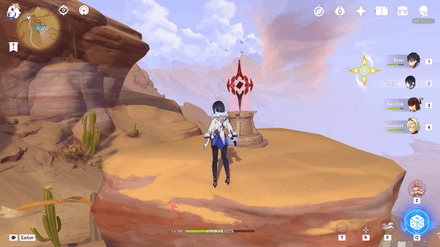 Genshin Impact - Time Trial Overworld Location 2