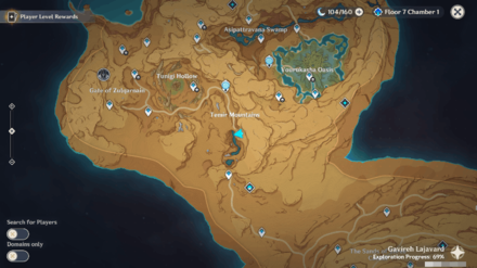Genshin Impact - Time Trial Map Location 3