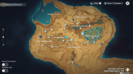 Genshin Impact - Time Trial Map Location 5