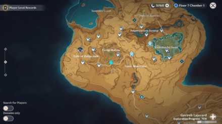 Genshin Impact - Time Trial Map Location 6