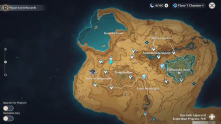 Genshin Impact - Time Trial Map Location 9