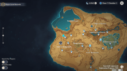 Genshin Impact - Time Trial Map Location 10