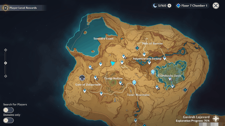 Genshin Impact - Time Trial Map Location 12