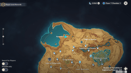 Genshin Impact - Time Trial Map Location 13