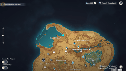 Genshin Impact - Time Trial Map Location 14