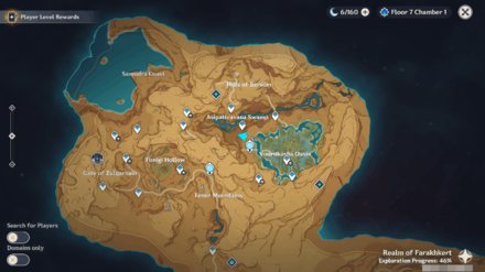 Genshin Impact - Time Trial Map Location 15