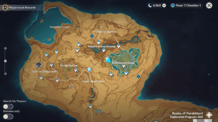 Genshin Impact - Time Trial Map Location 16